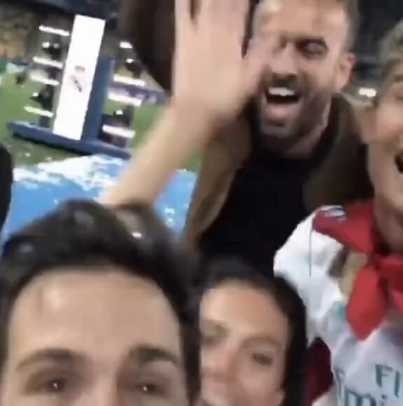 Cristiano Ronaldo Champions League celebration