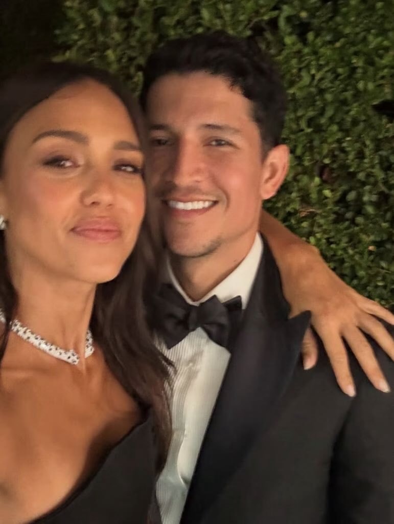 Jessica Alba Danny Ramirez Taylor Swift Travis Kelce wedding (photo 1 of 2)