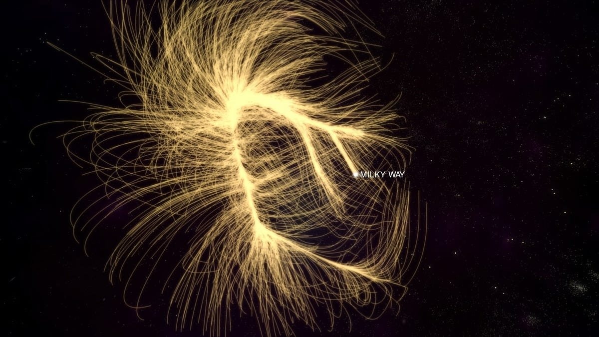Milky Way pulled by mysterious force (photo 2 of 2)
