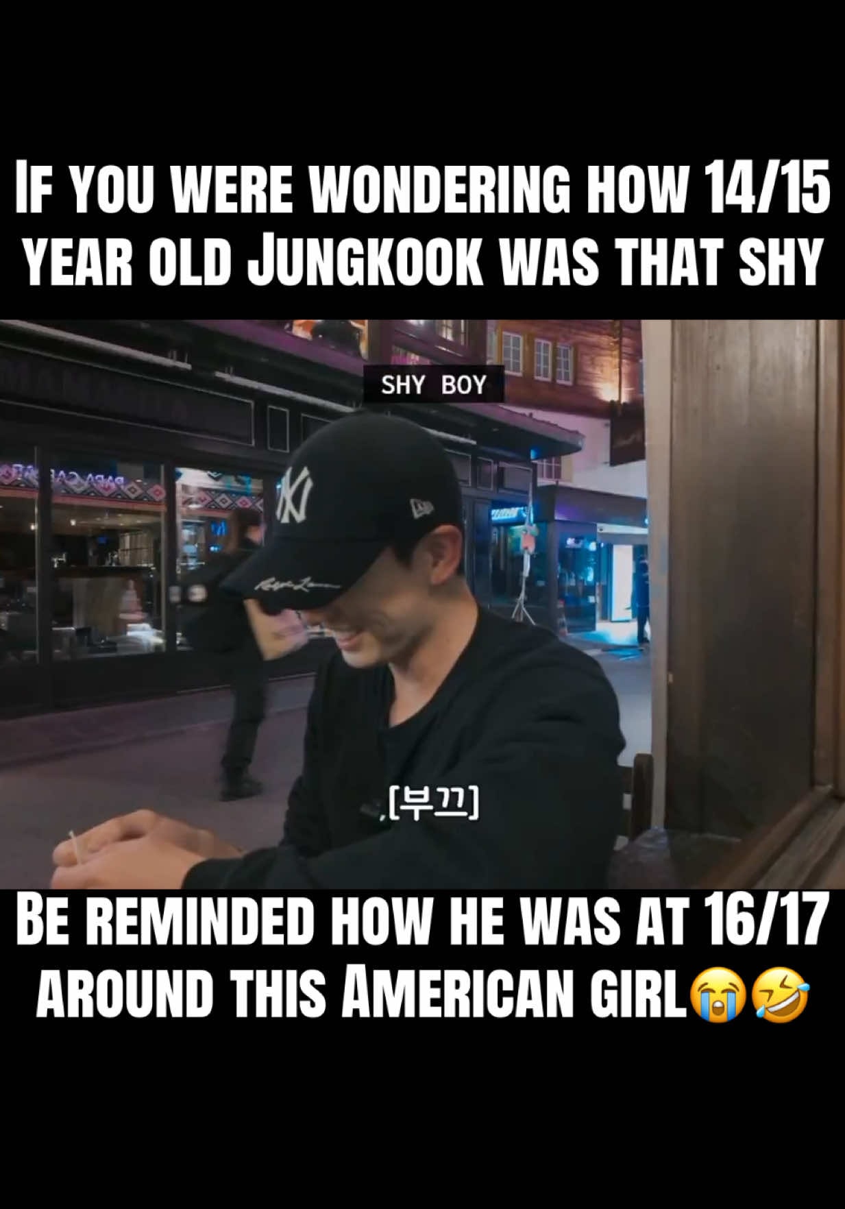 Jungkook cute panic moment 😭