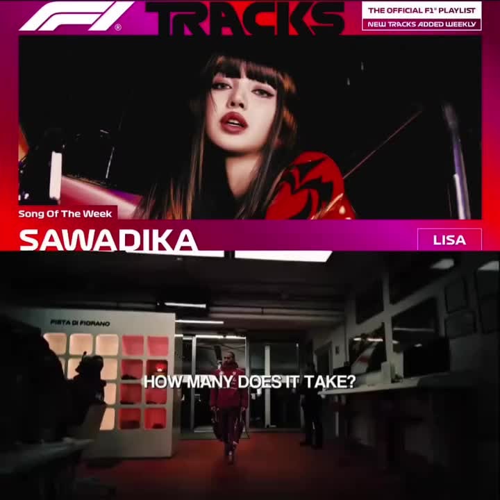 LISA Sawadika F1 Singapore