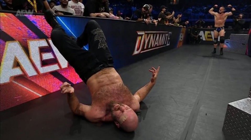 Roddy Strong wrestling moment