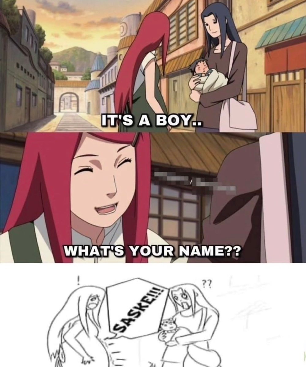 Naruto Sasuke meme