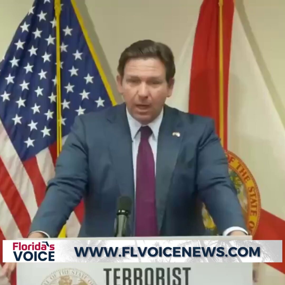 Ron DeSantis terrorist designation