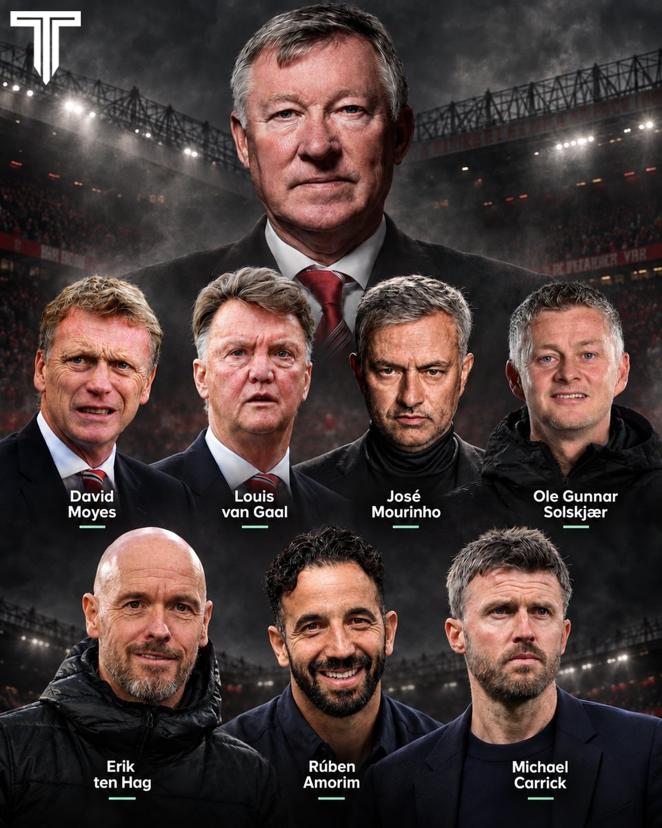Manchester United managers since 2013