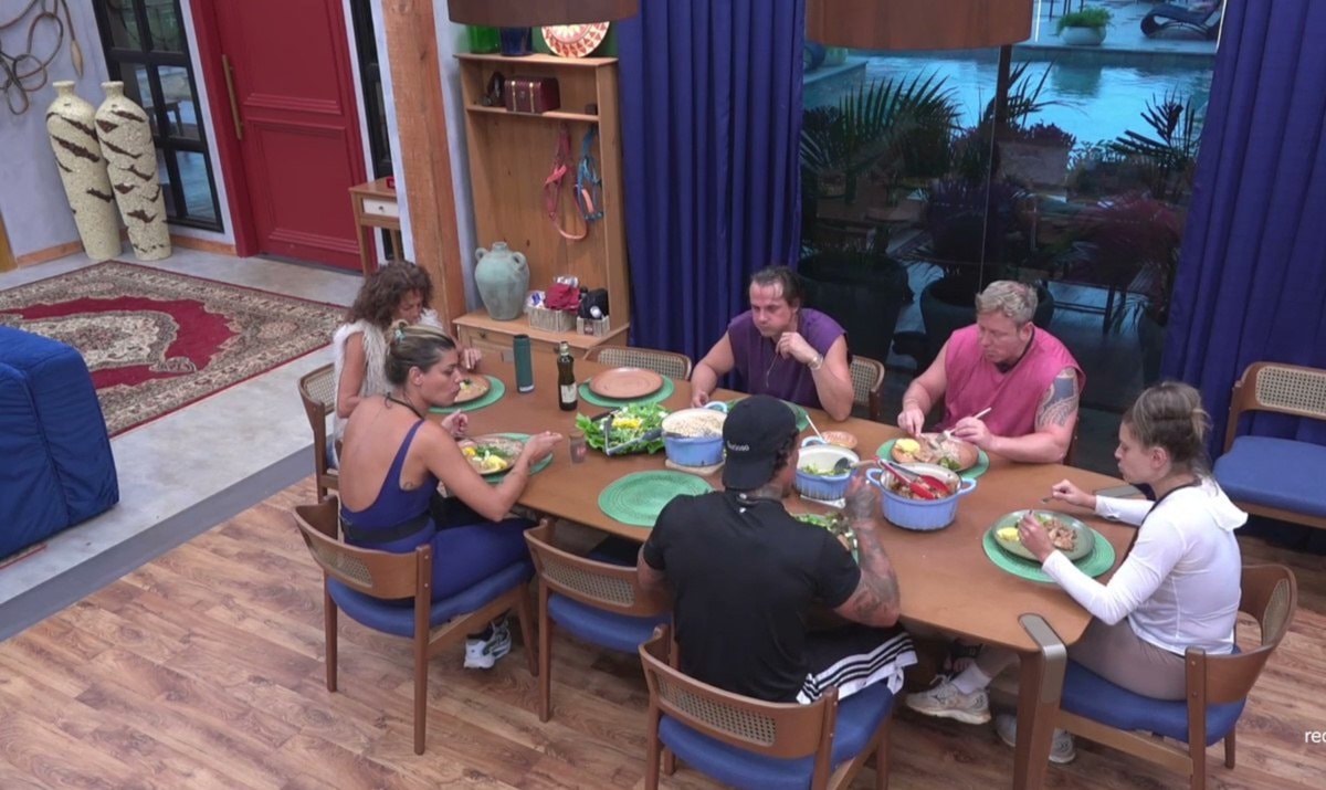 #AFazenda Serginho lunch Alcateia #AFazenda Serginho lunch Alcateia