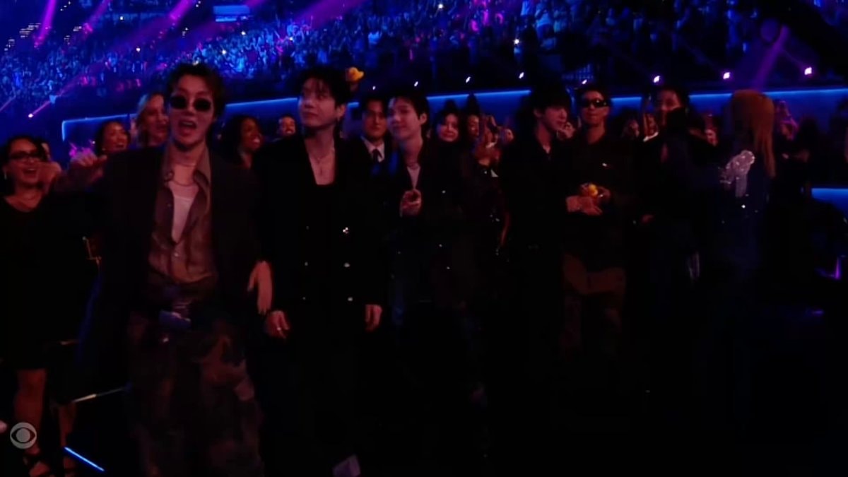 BTS at MAMA awards show