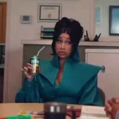 Cardi B Arizona Iced Tea moment Cardi B Arizona Iced Tea moment