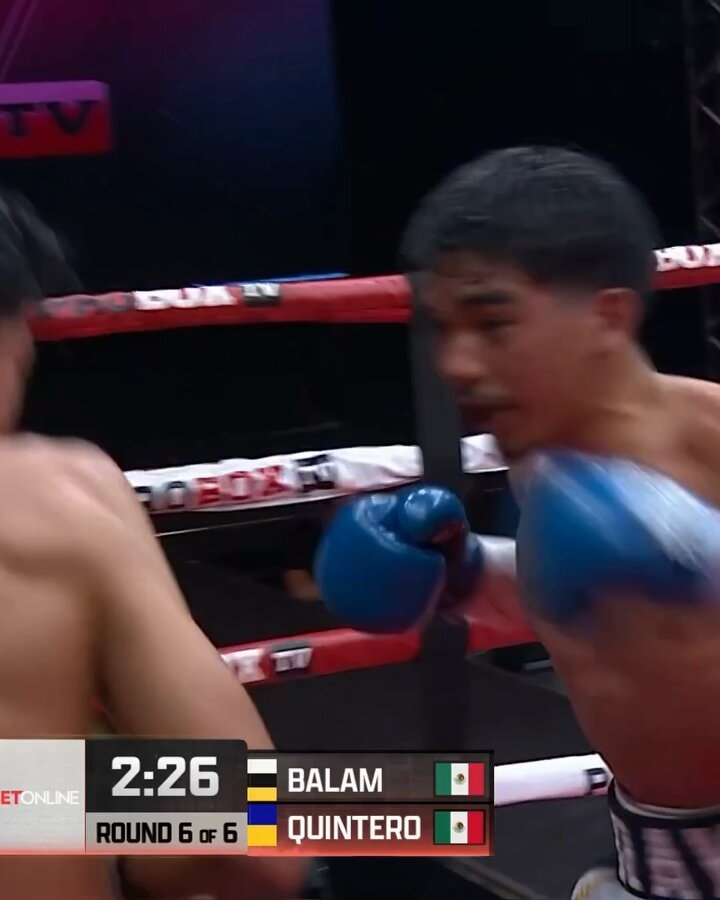 Alexis Quintero vs Cristian Balam split decision