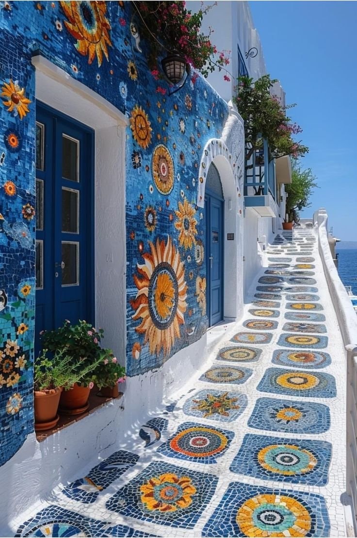 Santorini Greece art (photo 2 of 2)