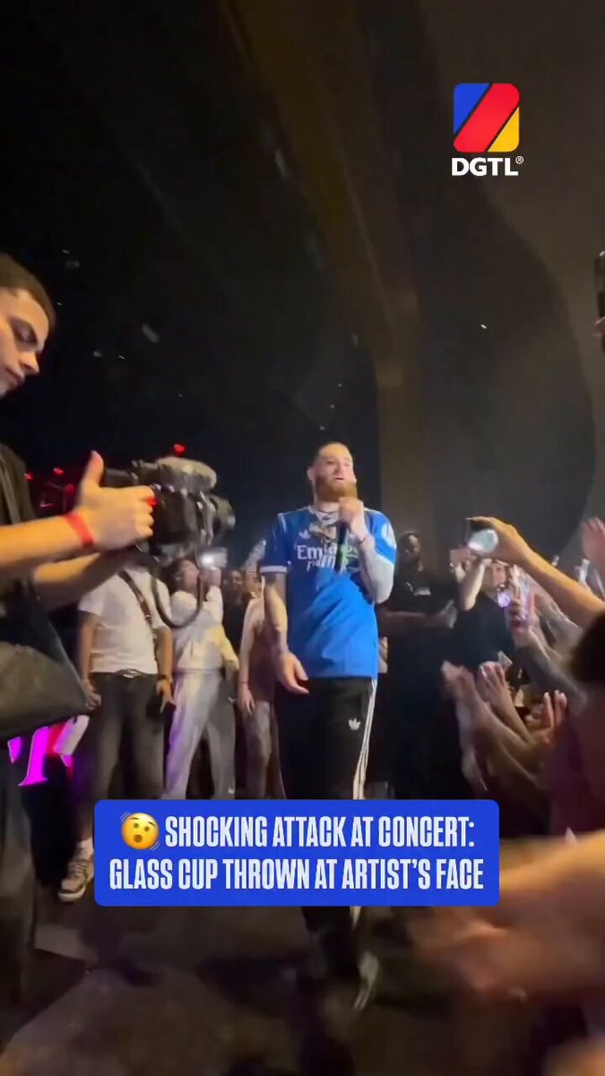Hades 66 glass cup attack at DGTL concert