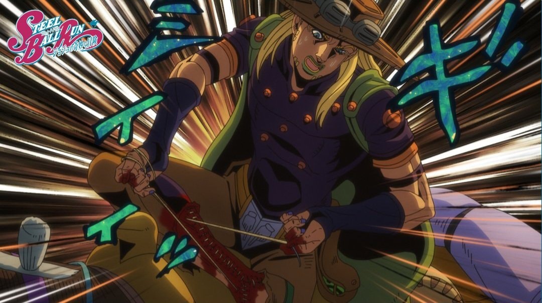 JoJo's Bizarre Adventure STEEL BALL RUN Episode 6 (photo 3 of 3)