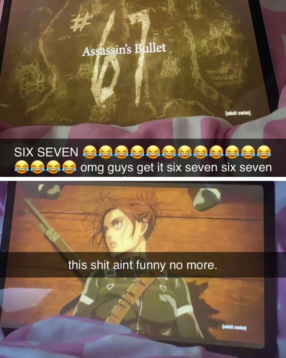 Assassin's Bullet six seven Adult Swim