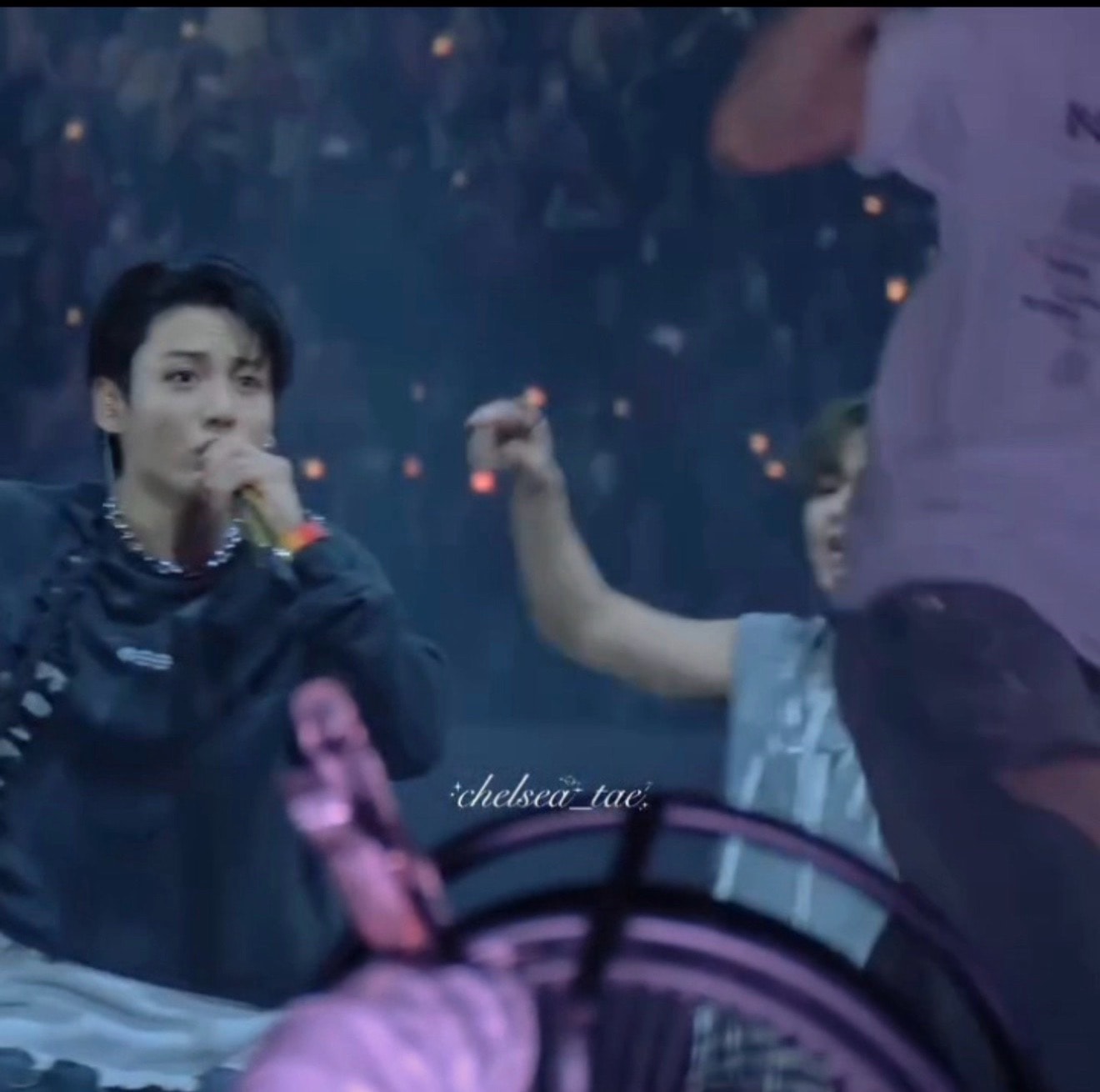 Jungkook pleading face emoji