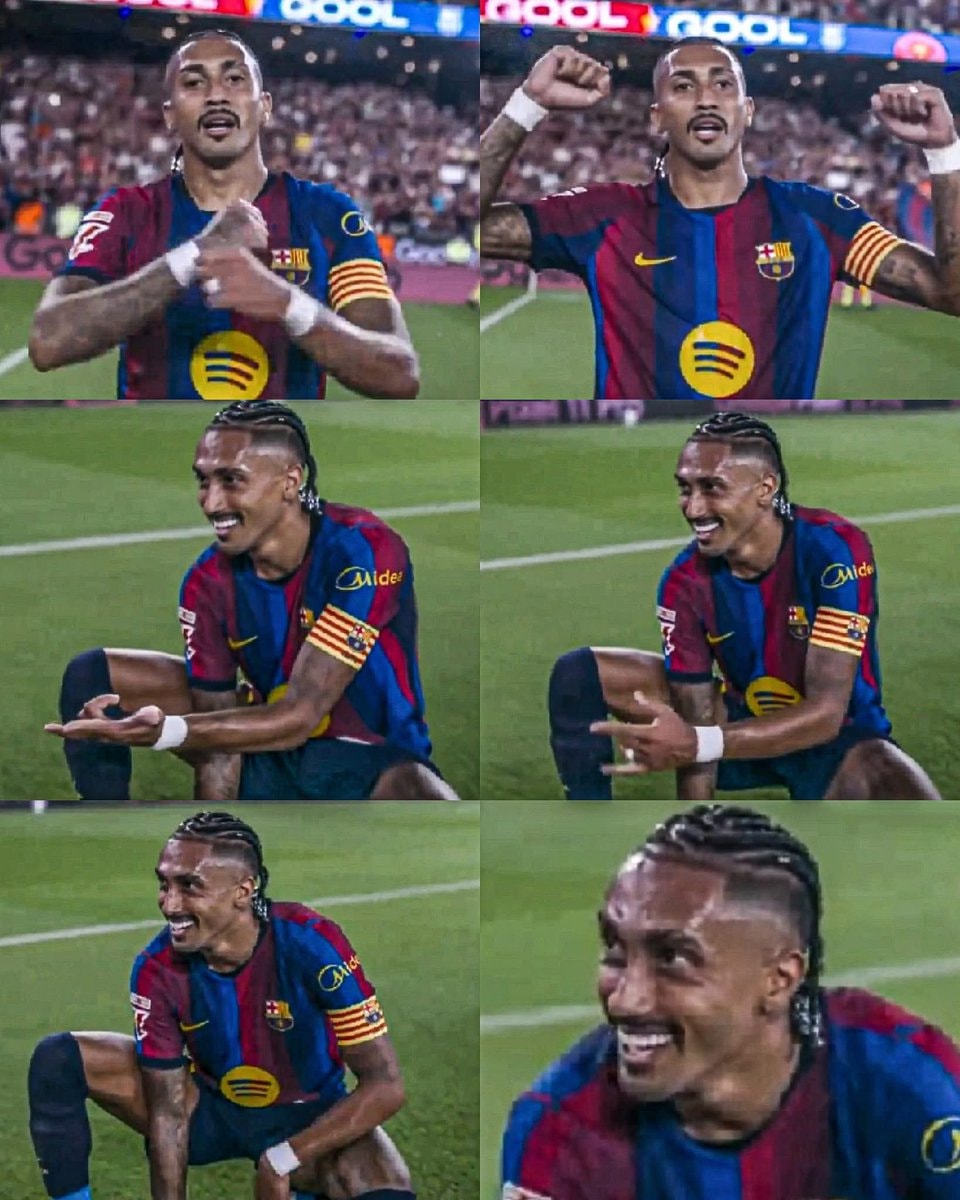 Raphinha FC Barcelona Captain Moment