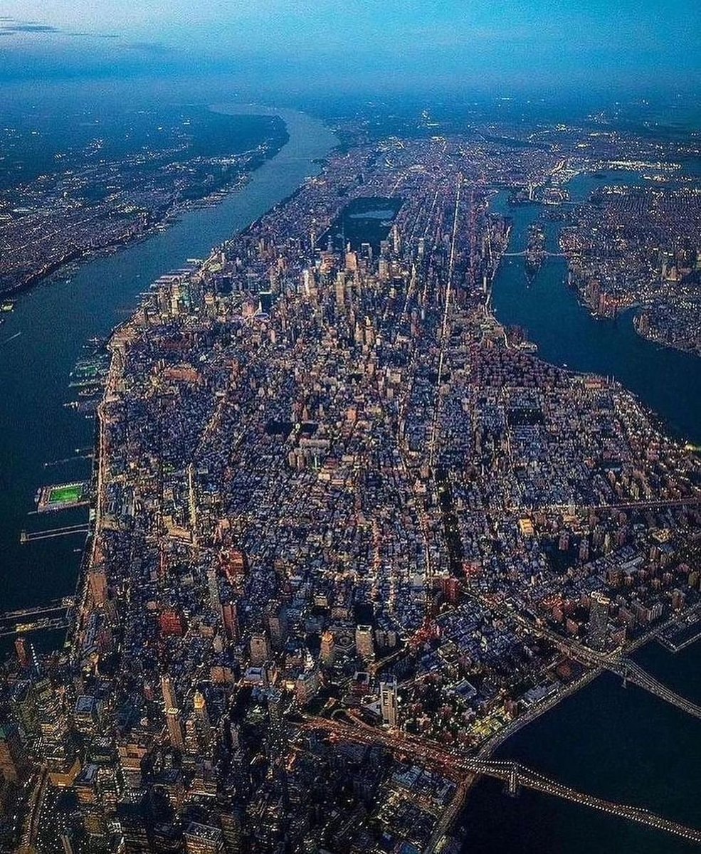 New York City at dusk (photo 1 of 2)