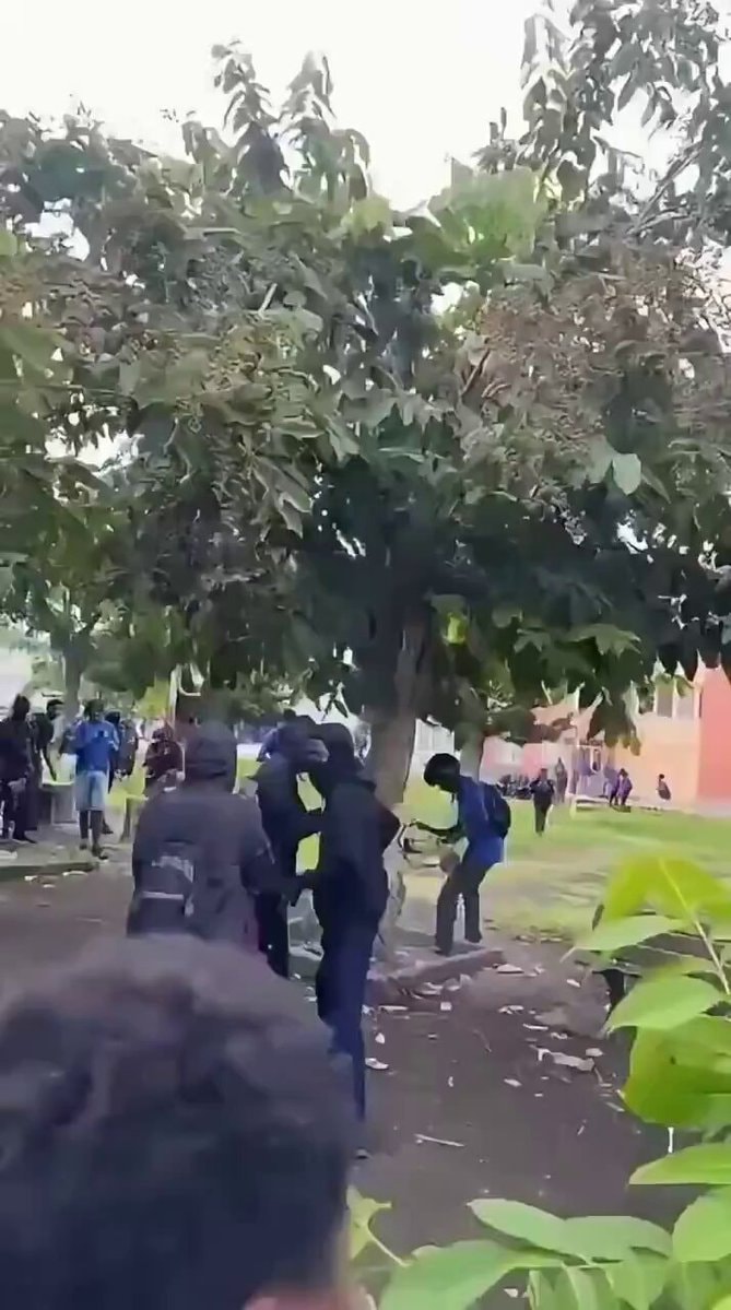 France student protests savage