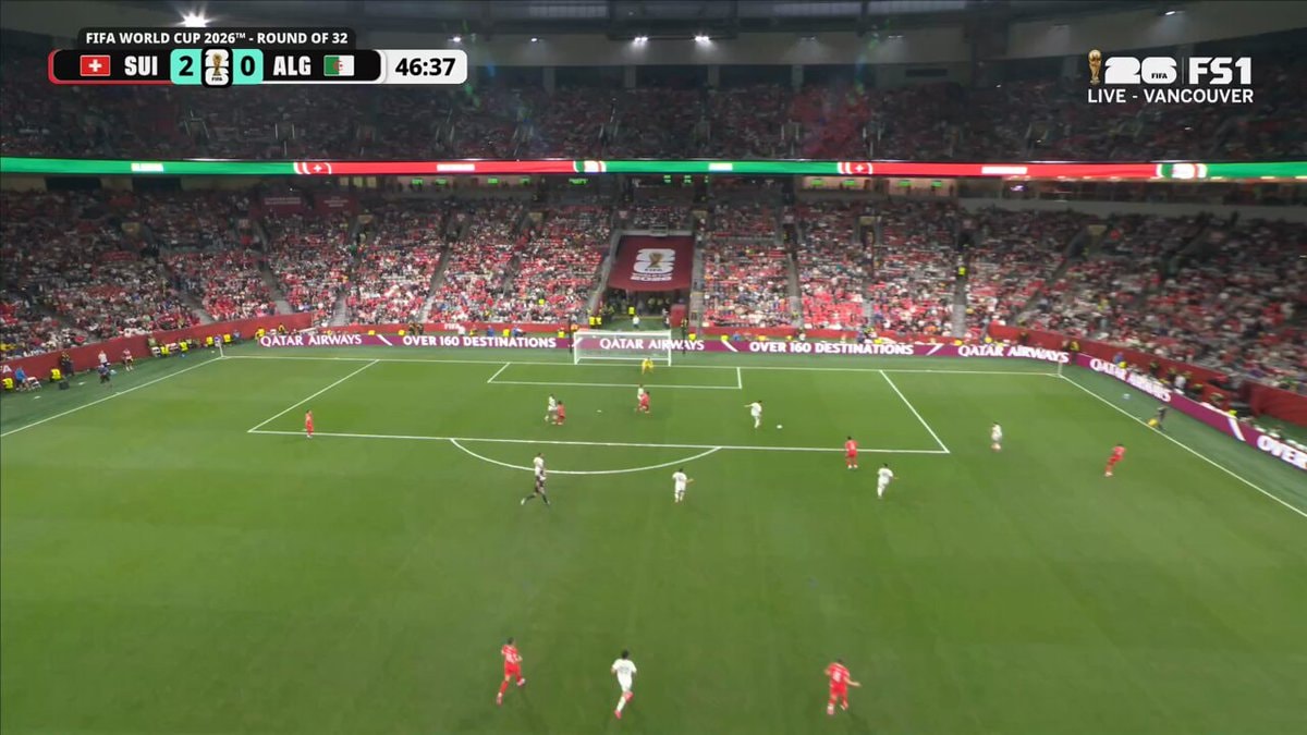 Dan Ndoye goal Switzerland vs Algeria World Cup 2026