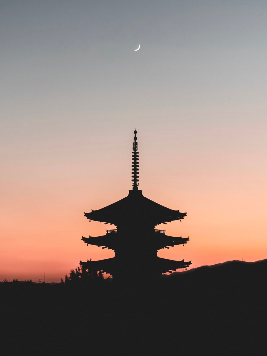 Kyoto twilight Japan