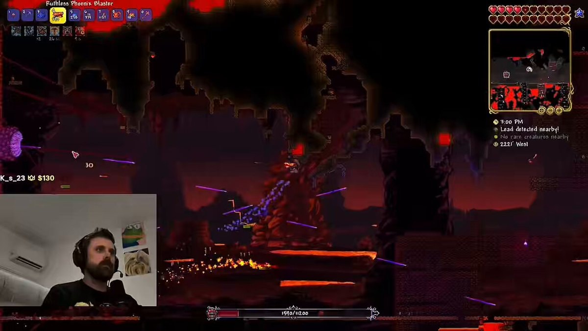 Forsen breaks $2000 chair