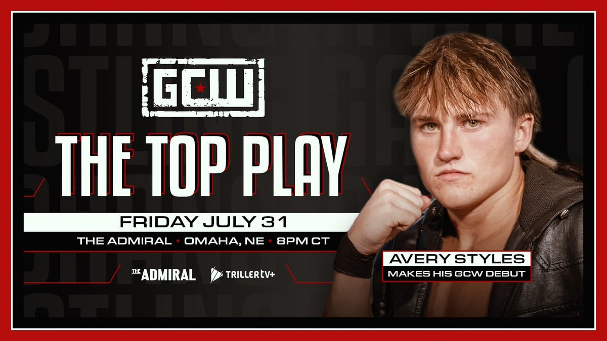 Avery Styles GCW debut July 31 Omaha