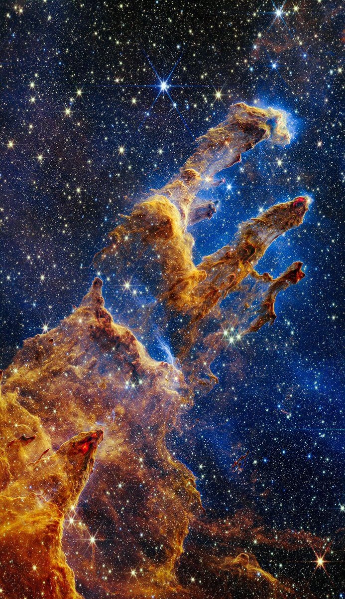 James Webb Space Telescope Pillars of Creation