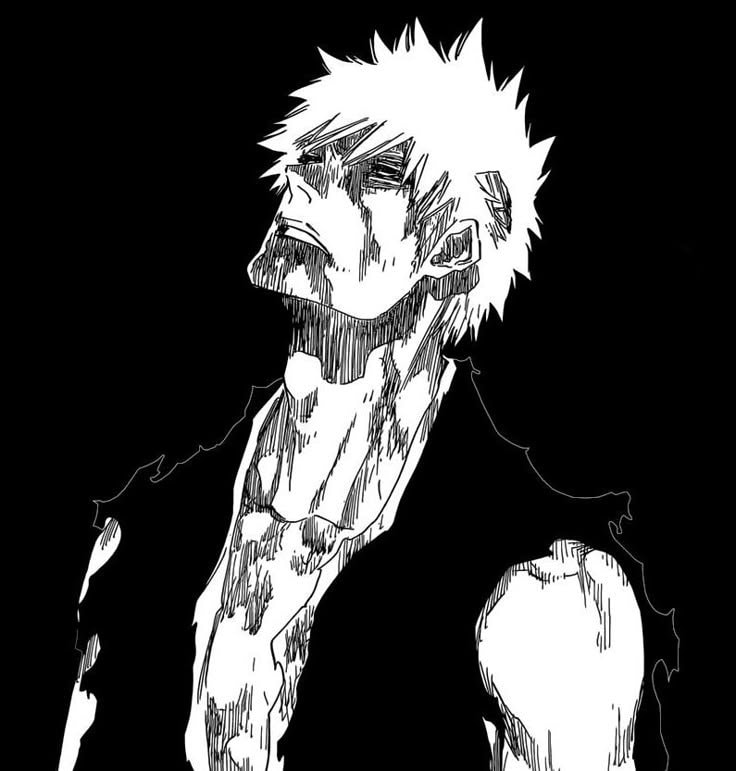 No Bleach manga illustration