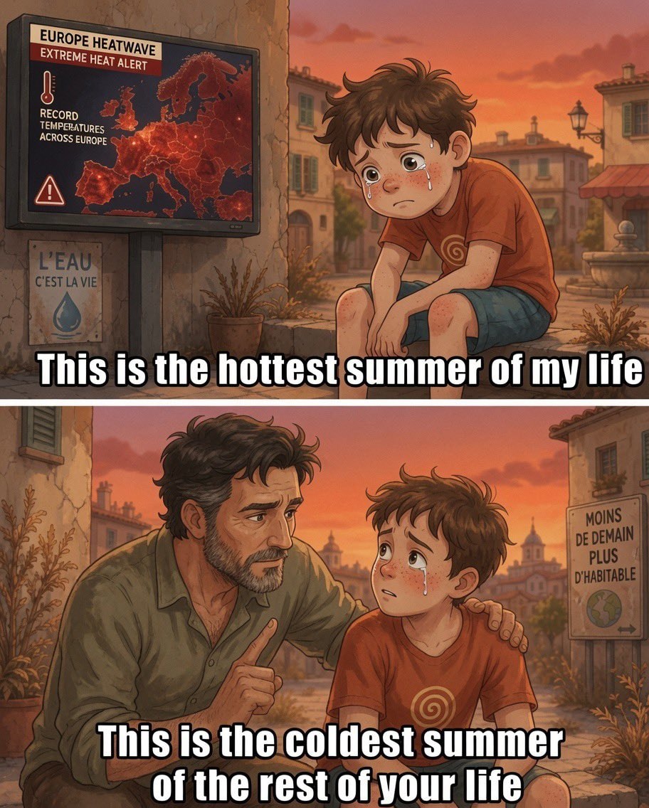 Europe heatwave alert record temperatures