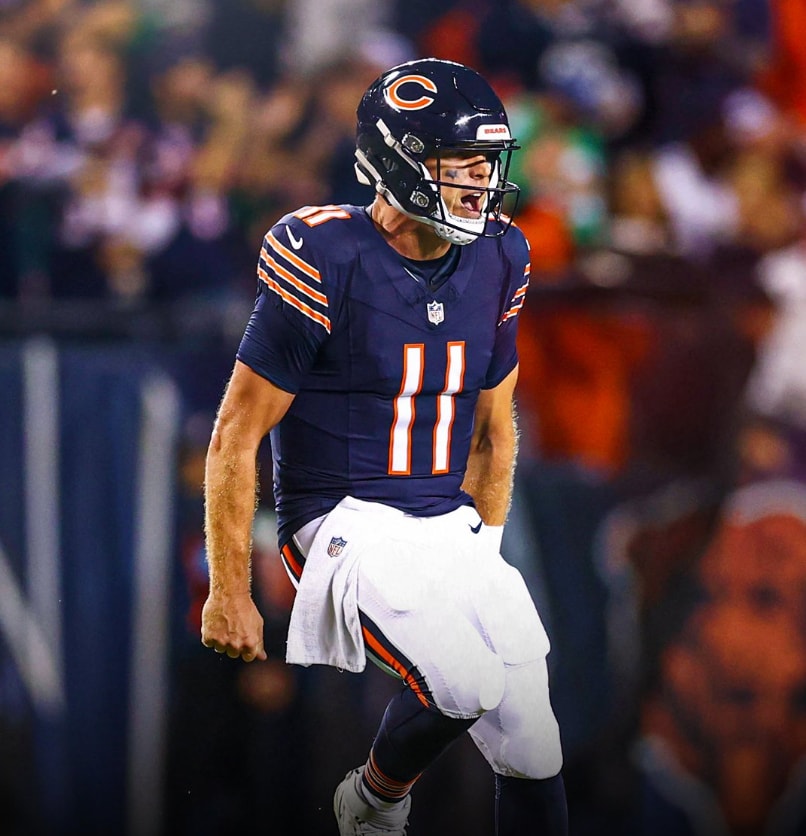 Case Keenum Bears MNF win
