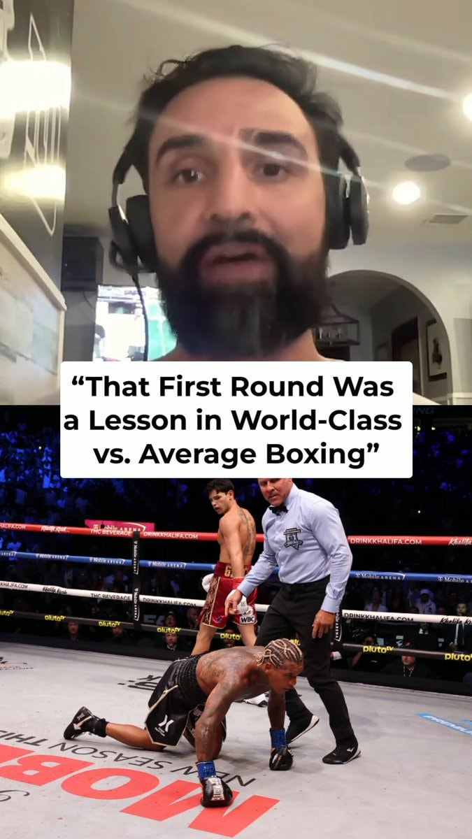 Ryan Garcia vs Conor Benn first round analysis Ryan Garcia vs Conor Benn first round analysis