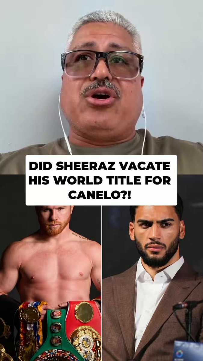 Hamzah Sheeraz Canelo title vacancy