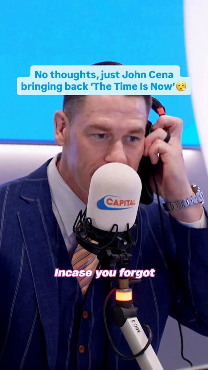 John Cena performs The Time Is Now