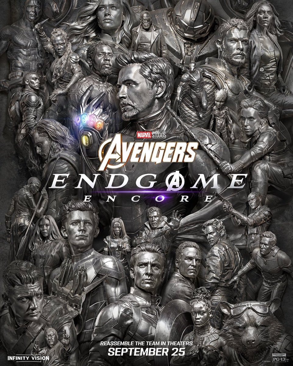 Avengers Endgame Encore first poster