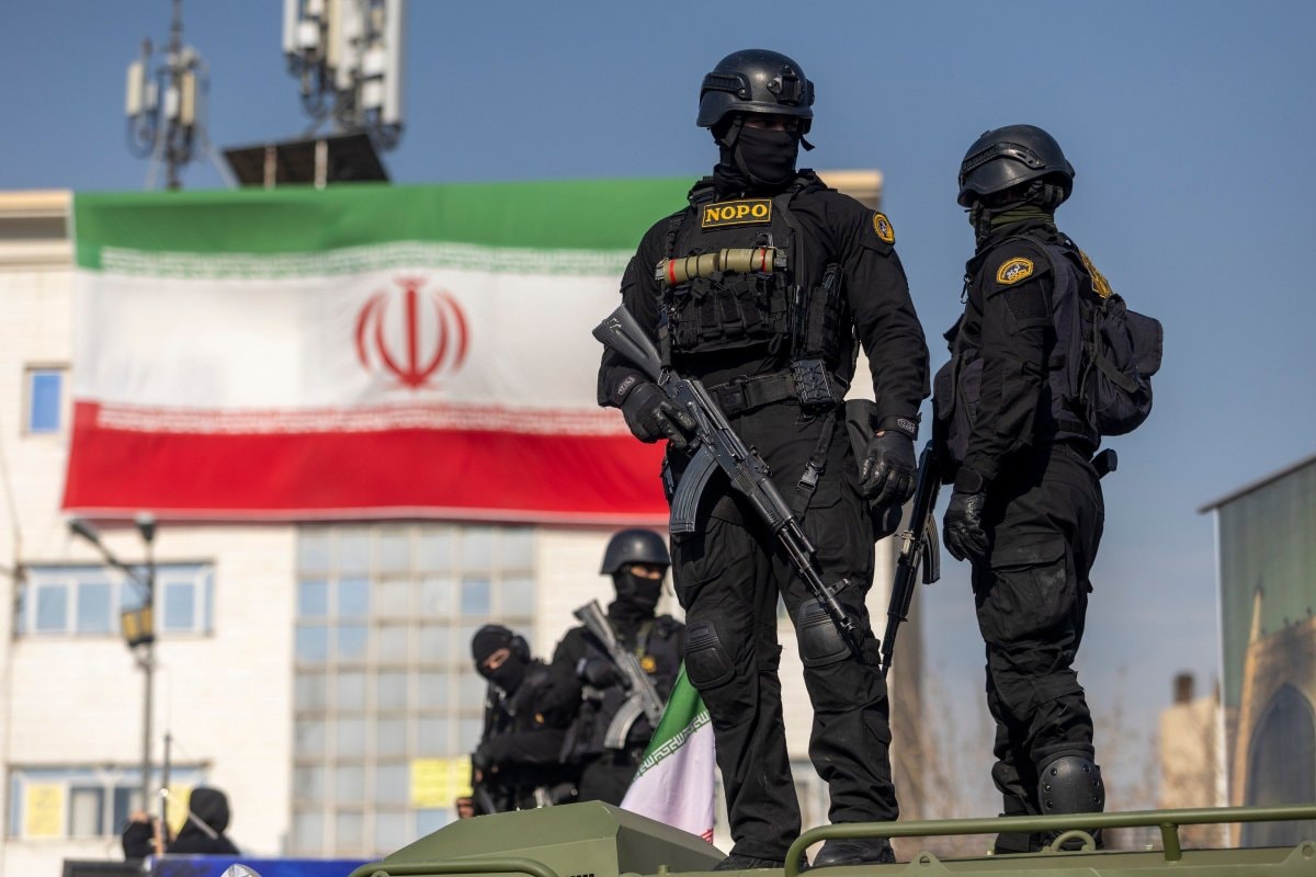 Iranian police Starlink crackdown