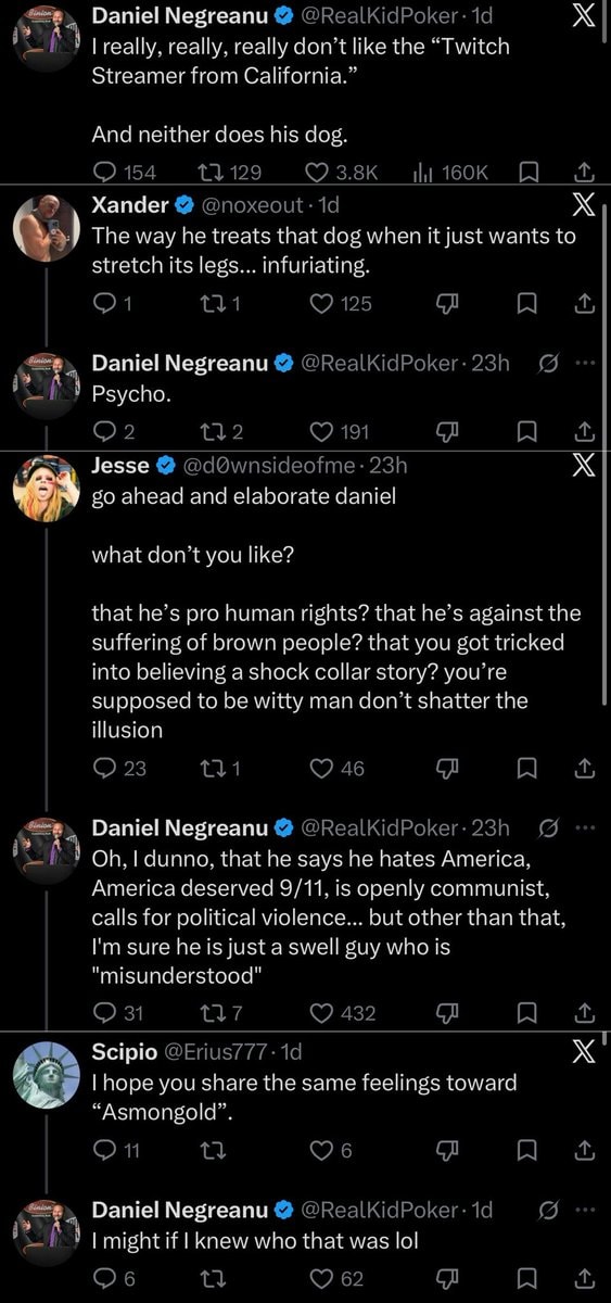Daniel Negreanu on Asmongold and Twitch Streamers