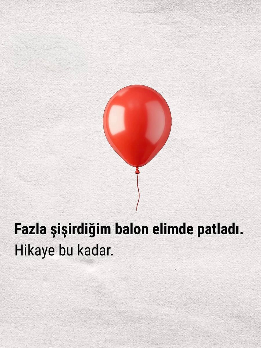 Balon patlama anı