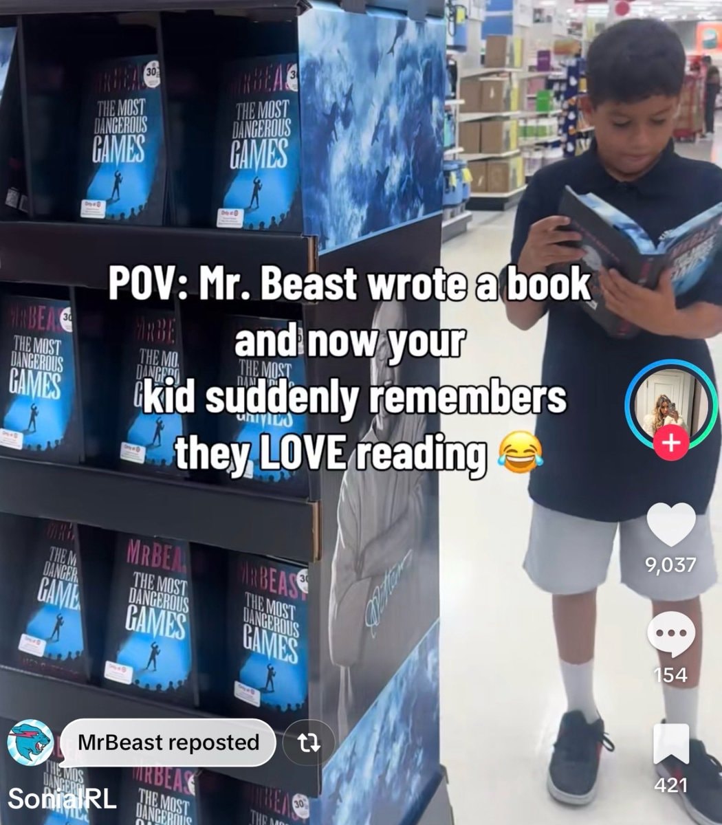 MrBeast James Patterson book release (photo 1 of 2)