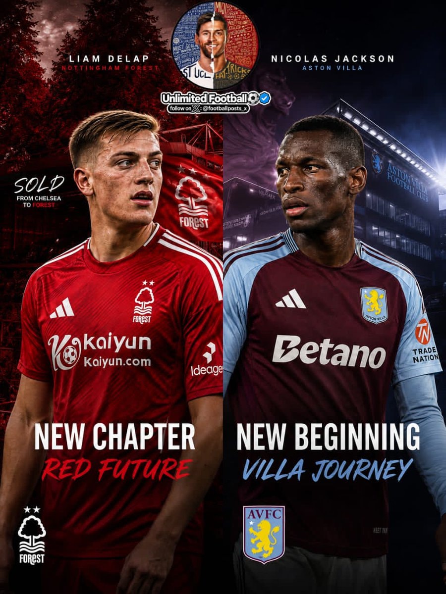 Liam Delap and Nicolas Jackson transfers