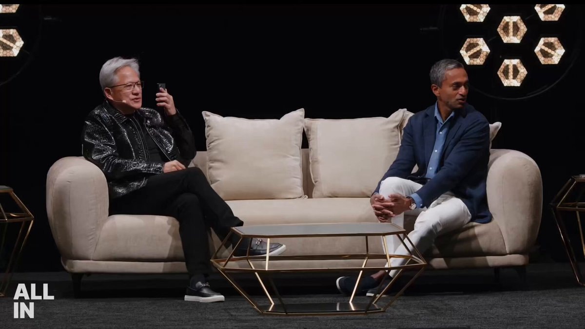 Trump Jensen Huang AI Summit