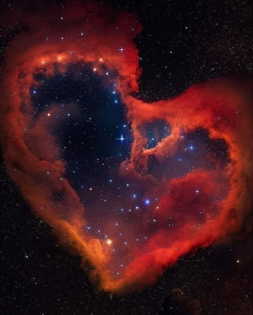 Nameless heart-shaped nebula