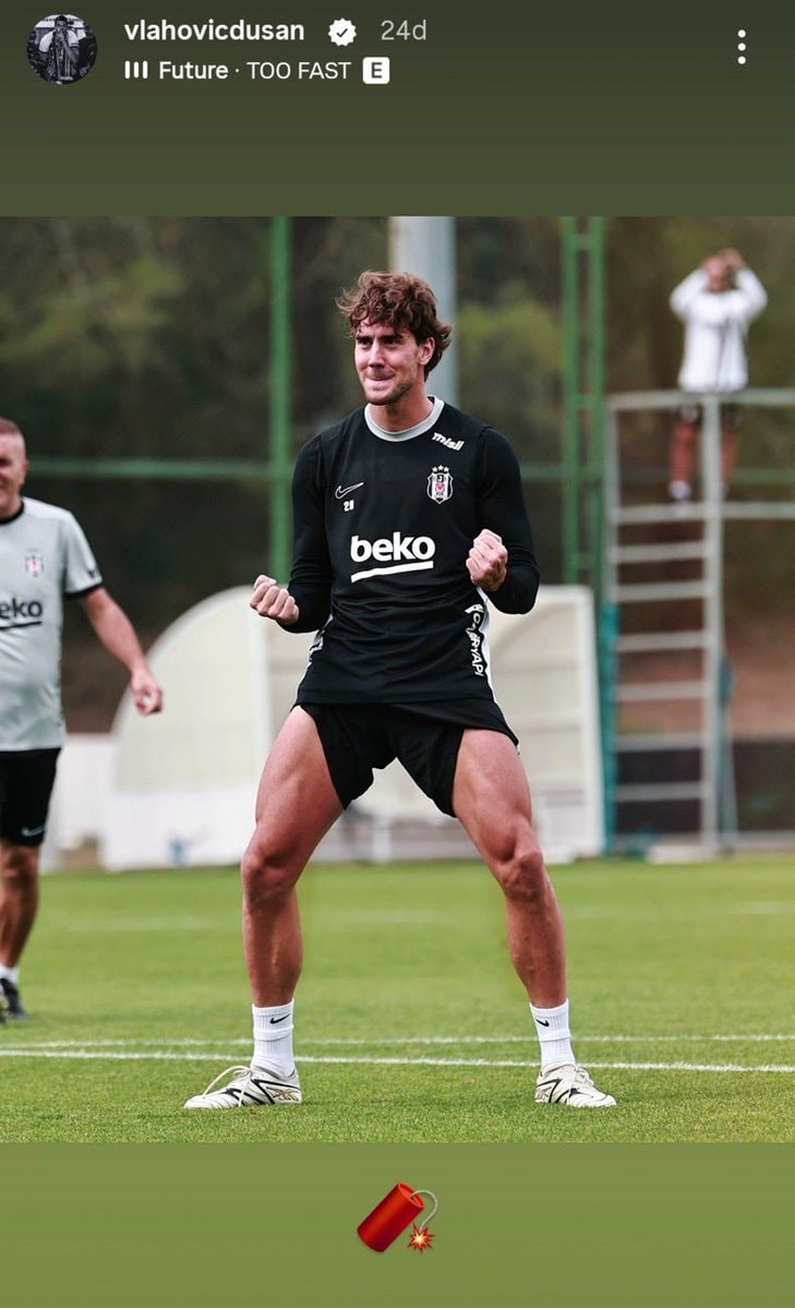 Vlahovic Instagram update