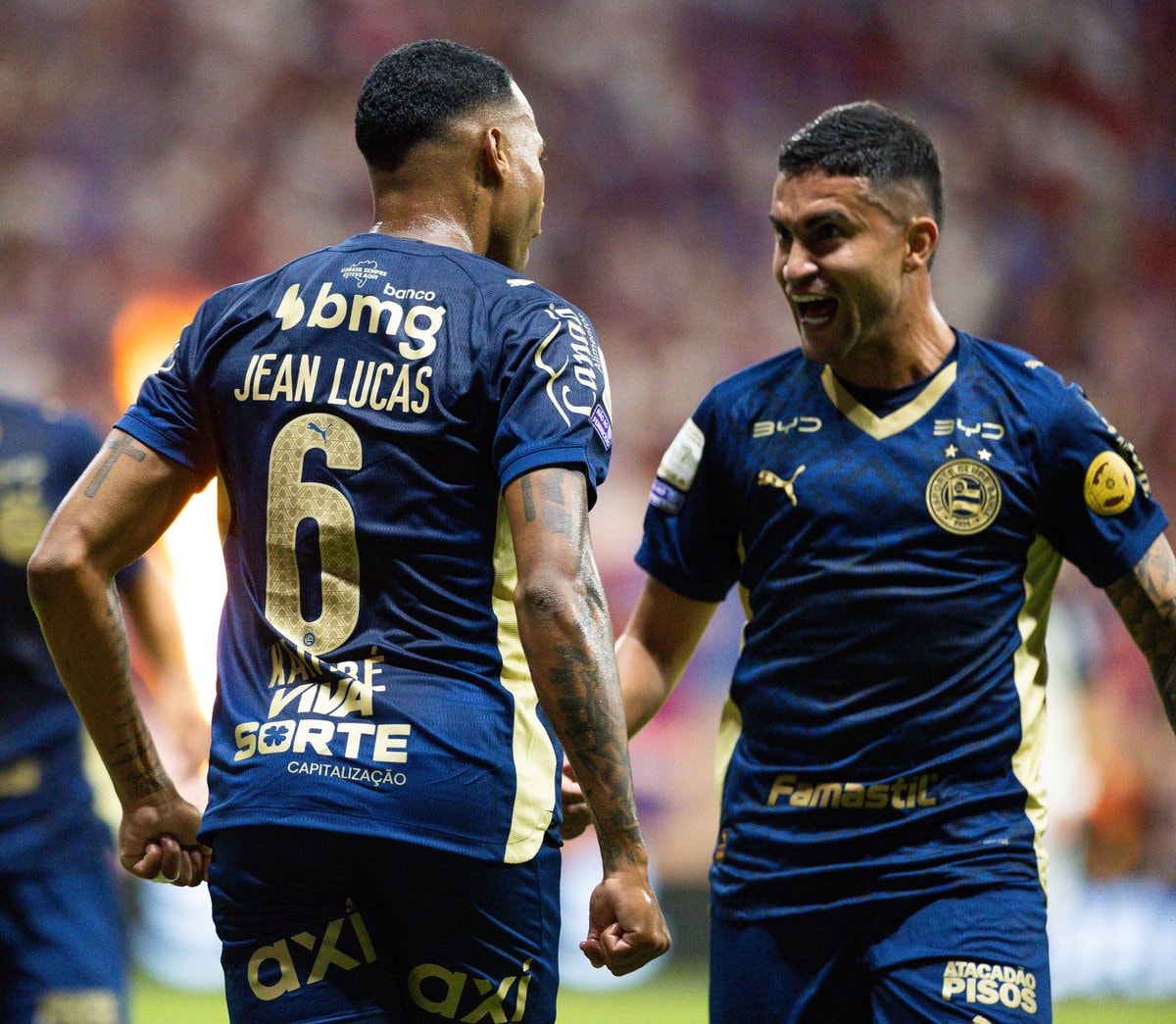Jean Lucas Bahia celebration