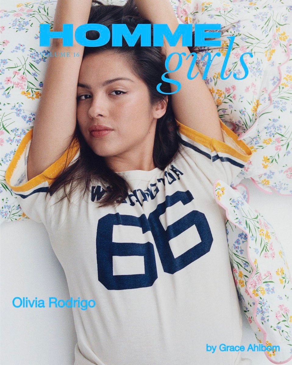 Olivia Rodrigo HOMMEGIRLS cover