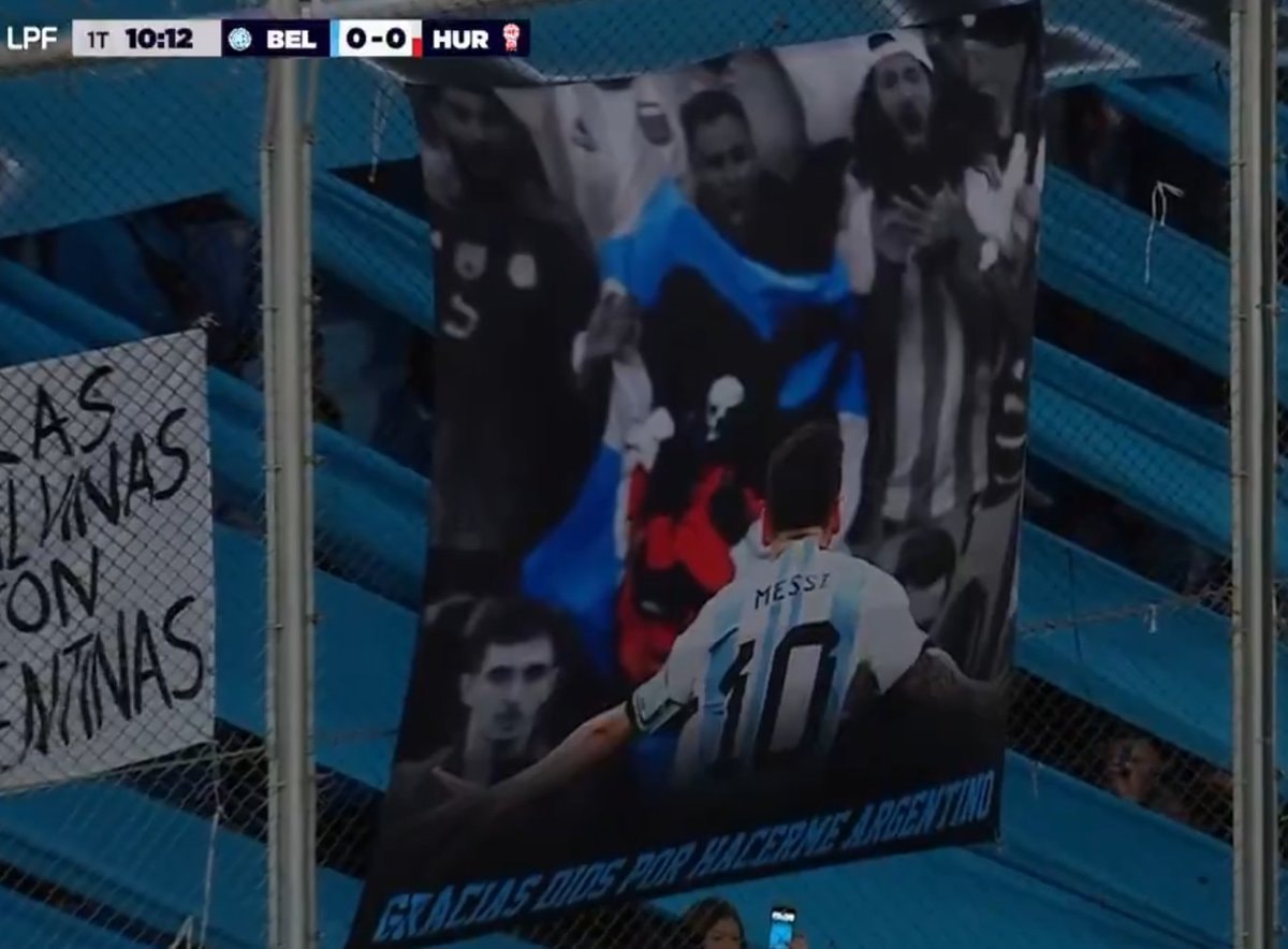 Lionel Messi honored in Argentinian league