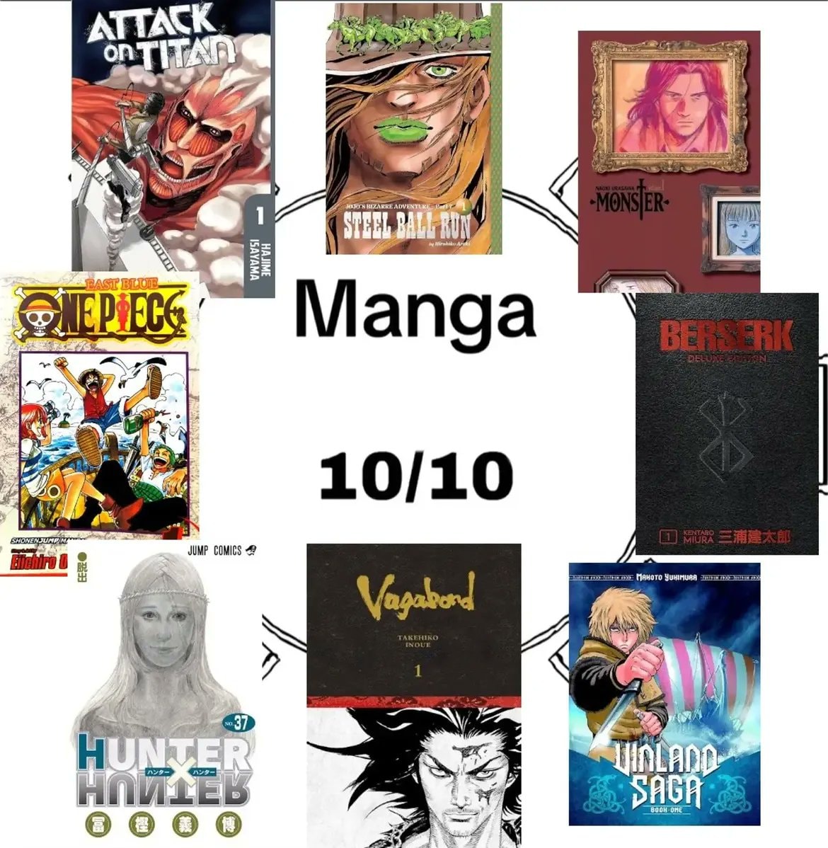 Manga 10/10 covers
