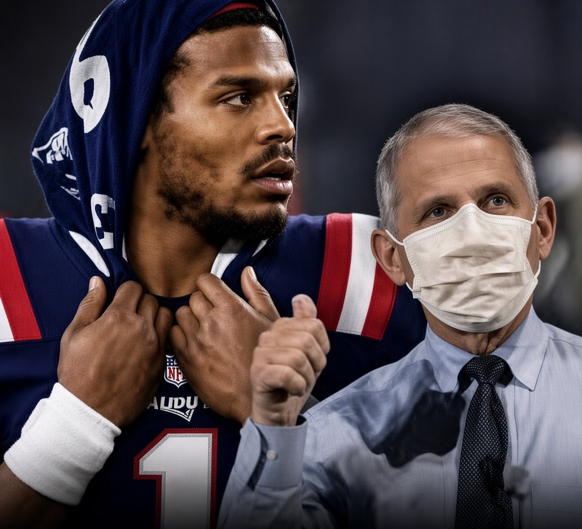 Cam Newton backs Aaron Rodgers fake COVID vax cards claim