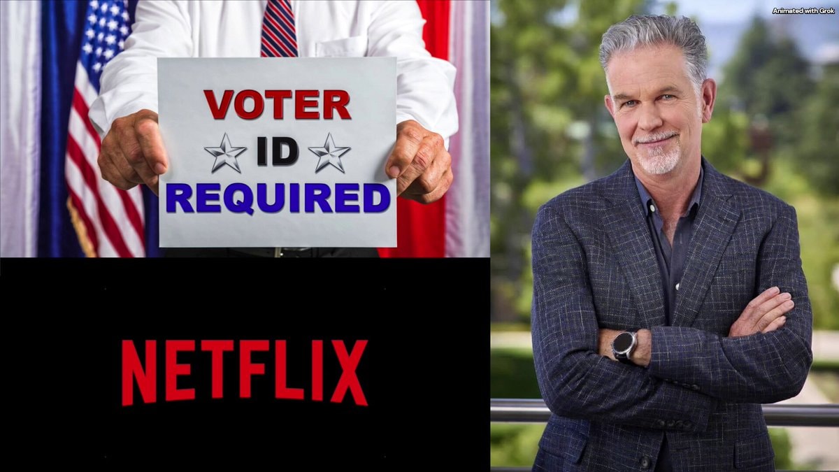 Reed Hastings vs California voter ID
