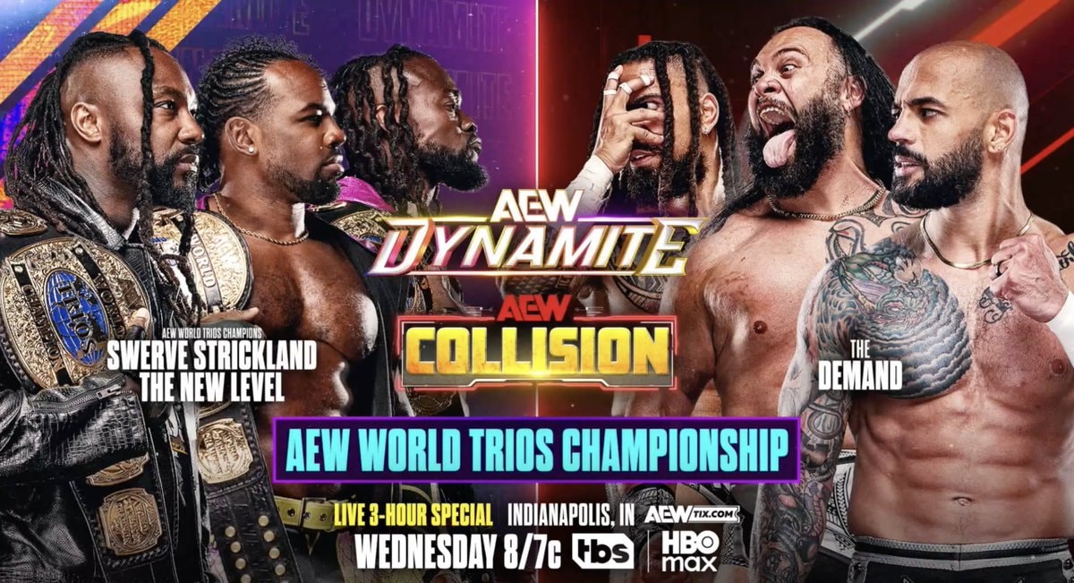 AEW Dynamite Indianapolis Trios Title AEW Dynamite Indianapolis Trios Title