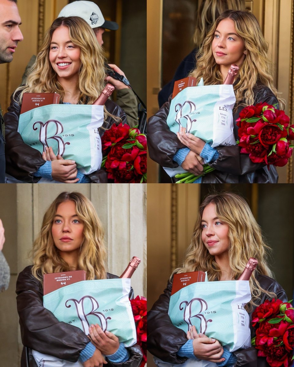 blonde woman candid collage ❤️