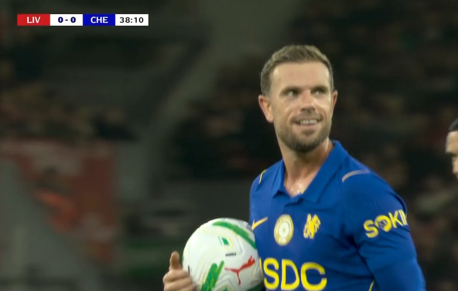 Jordan Henderson penalty attempt